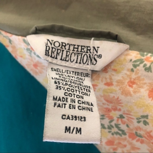 NORTHERN Reflection Vintage Forest Green Coat - Picture 12 of 14